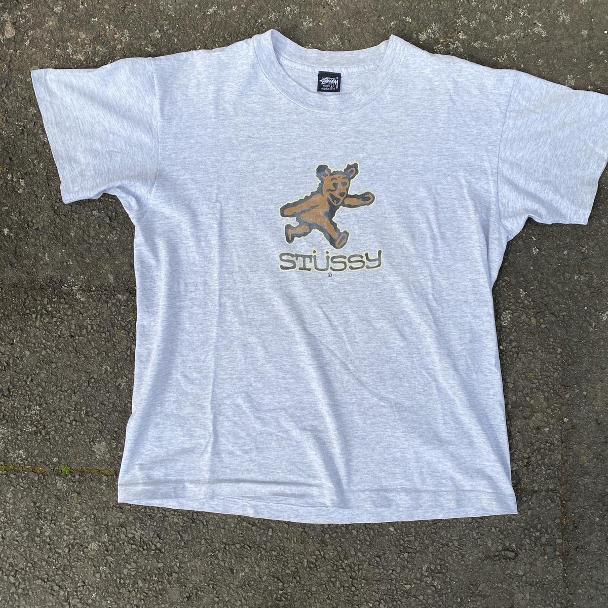 Stussy Bear T-Shirt 1980s – Thecollectivebycam