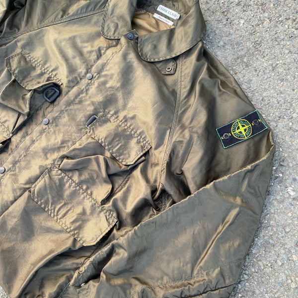 Rag Parade - S/S 1995 Stone Island D-Ring Shimmer Jacket